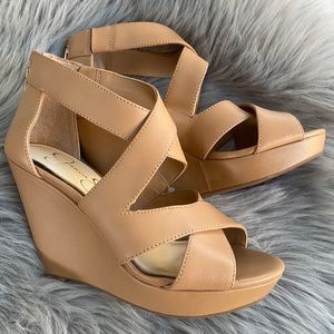 NWOT Jessica Simpson Wedge